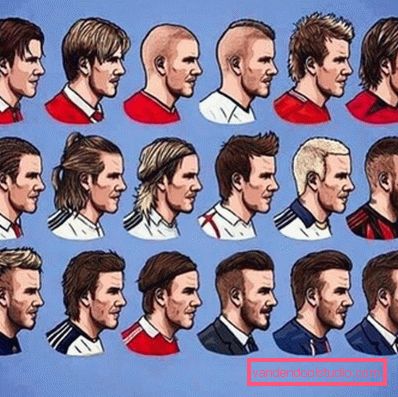 David Beckham'ın En Şık Saç Stilleri